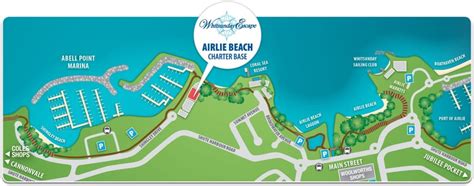 Caravan Parks Airlie Beach Map | Beach Map