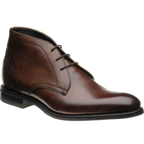 Loake Shoes Loake Design Myers Rubber Soled Chukka Boots In Dark