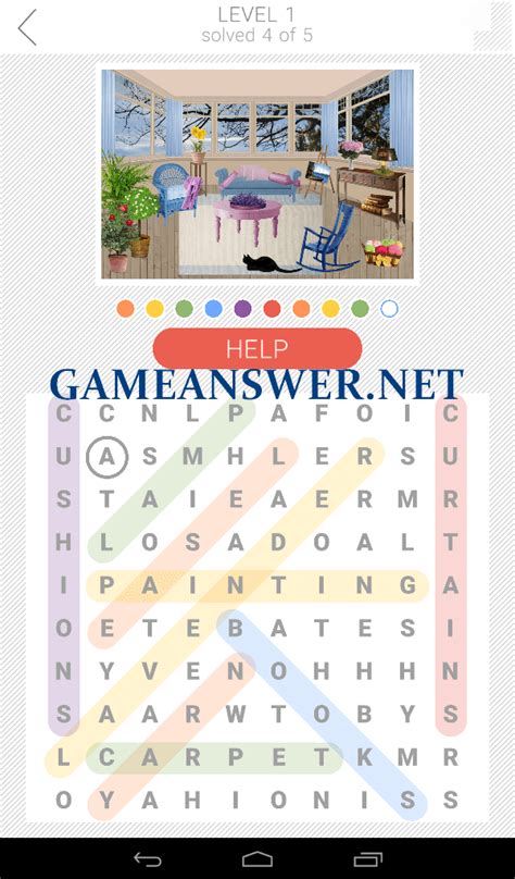 10x10 Word Search Level 1 Answers and Hints - Game Answer