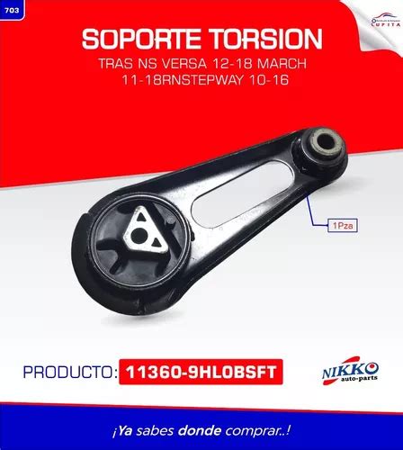 Soporte Torsion Tras Ns Versa 12 18 March 11 18 Rn Stepway