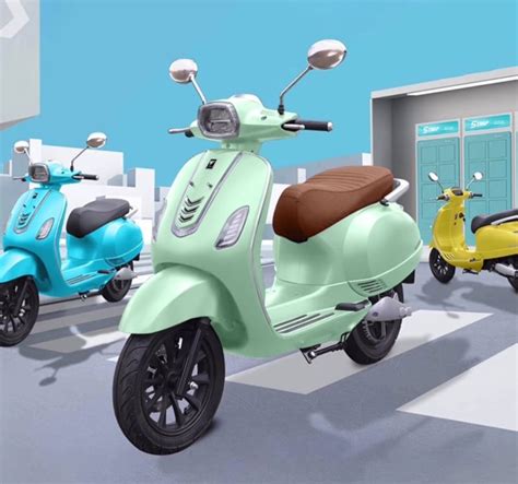 Mirip Vespa Ini Dia Motor Listrik Paling Murah Smoot Zuzu Harga Rp 19