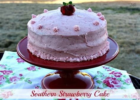 Southern Strawberry Cake Recipe