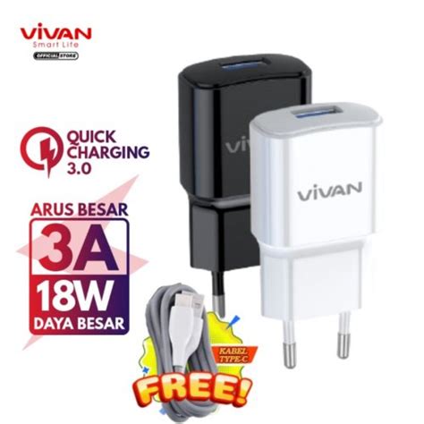 Charger Vivan Power Oval 3 0 II 18W BJ Cell