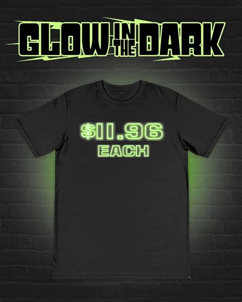 25 Glow In The Dark T Shirts Constantly Create Shop