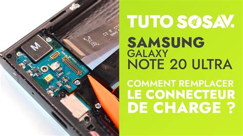 Comment Changer Le Connecteur De Charge Du Samsung Galaxy Note Ultra