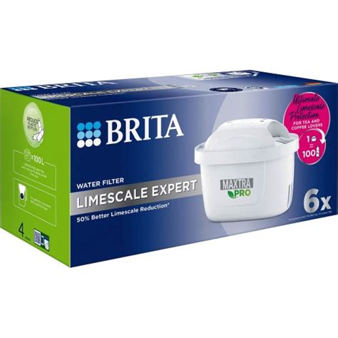 Brita Maxtra Pro Limescale Expert Water Filter Cartridge 6 Compare