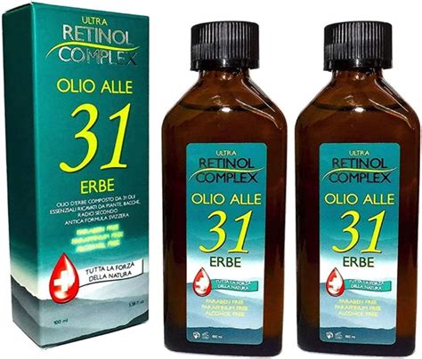 Retinol Complex Olio Alle 31 Erbe Utile Contro Mal Di Testa E Dolori