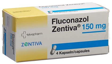 FLUCONAZOLE Zentiva Kaps 150 Mg Blist 4 Stk Sun Store Apotheke