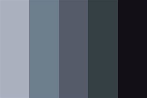 Muted Bluish Color Palette