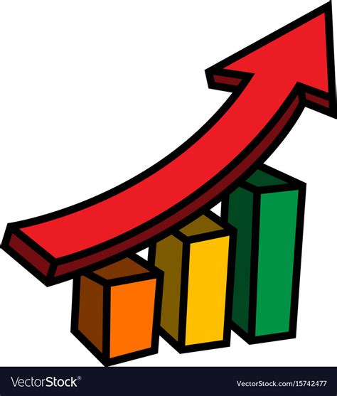 Bar Graph Icon Royalty Free Vector Image Vectorstock