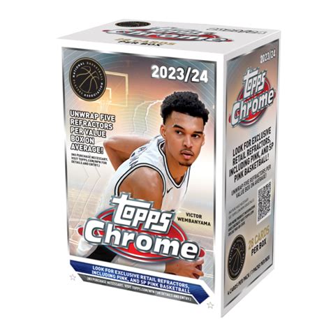 2023 24 Topps Chrome Basketball Value Box Checklist