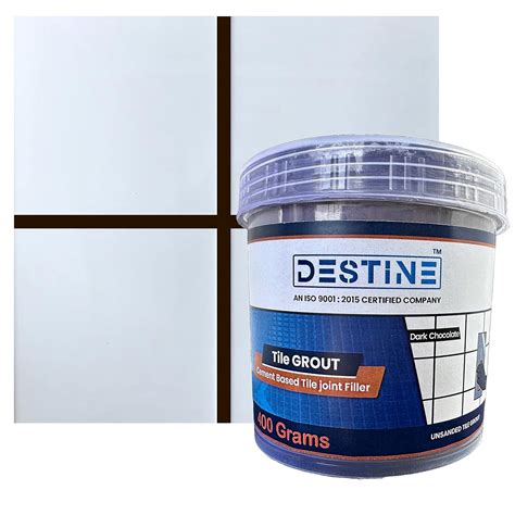 Destine™ Tile Grout 16 Colours Cement Based Tile Joint Filler Crack Filler 400 Gram