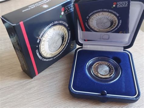 Italy 5 Euro 2022 Carabinieri Proof Catawiki