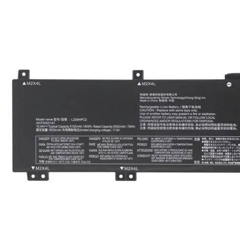 Replacement Lenovo LOQ 16IRH8 82XW0016TX 15 44V 80Wh Laptop Battery For