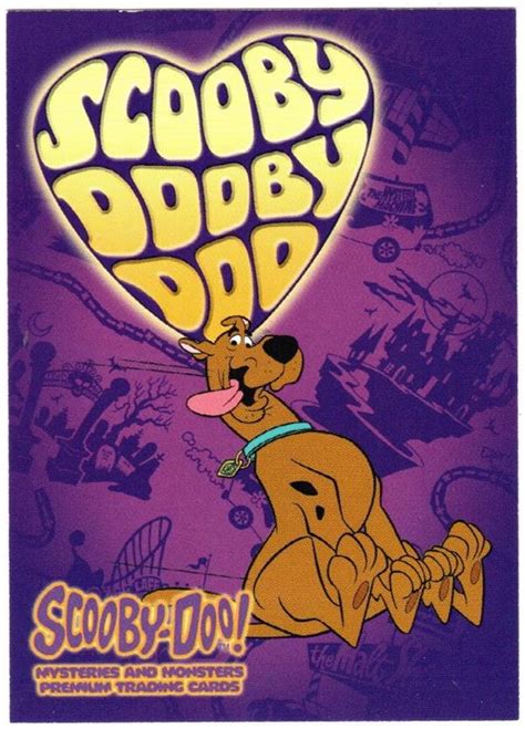 Scooby Doo Mysteries And Monsters Premium Trading Cards S5 Scooby