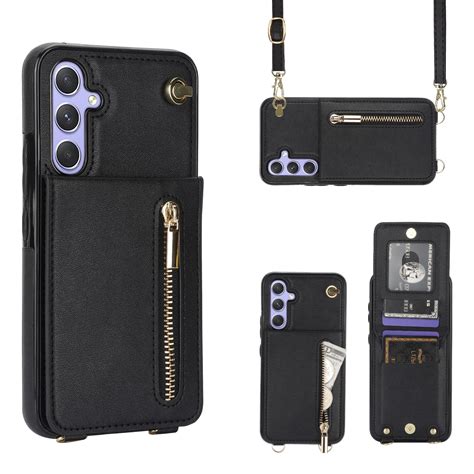 Samsung Galaxy S Fe Hoesje Solidenz Fashion Wallet Met Koord