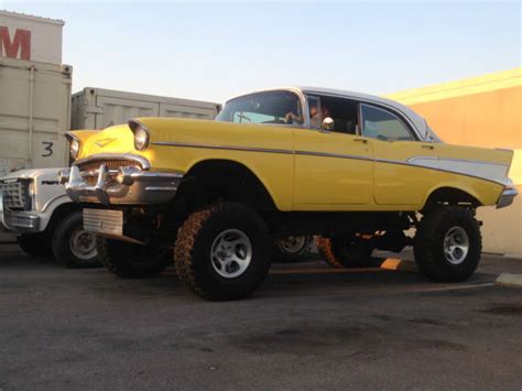 1957 Bel Air Custom 4x4 Runs And Drives Awesome 350 V8