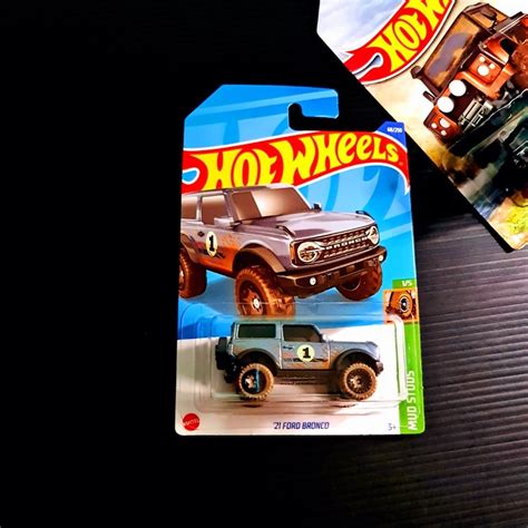 Hot Wheels Ford Bronco Hotwheels Mud Studs Hobbies Toys