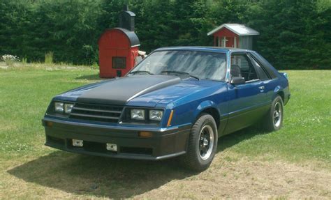 Blue Ford Mustang Cobra Optioned Hatchback Mustangattitude