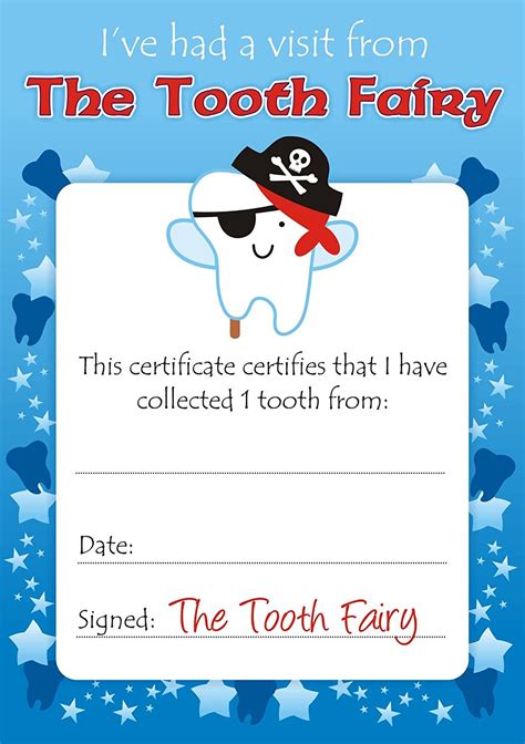 Free Printable Tooth Fairy Notes