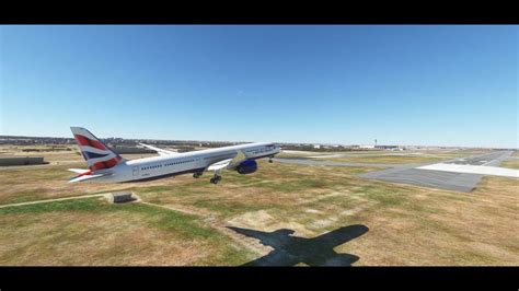 Amazing Landing British Airways Indira Gandhi Int Airport New