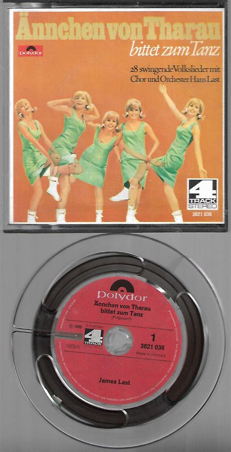 4 Spur Tonband Reel to Reel Hans Last Ännchen von Tharau bittet zum