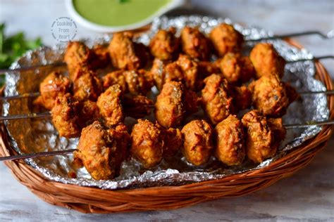 Tandoori Mushroom Tikka Cooking From Heart