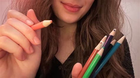 Drawing Colouring On Your Face Whispered Lunelight Asmr YouTube