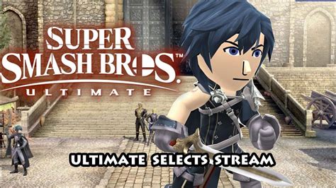 Ultimate Stream Super Smash Bros Ultimate Chrom Mii Battle With Fans