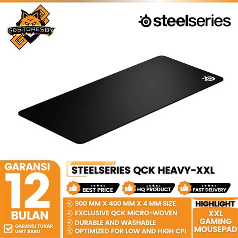 Jual STEELSERIES QCK HEAVY XXL Gaming Mousepad Shopee Indonesia