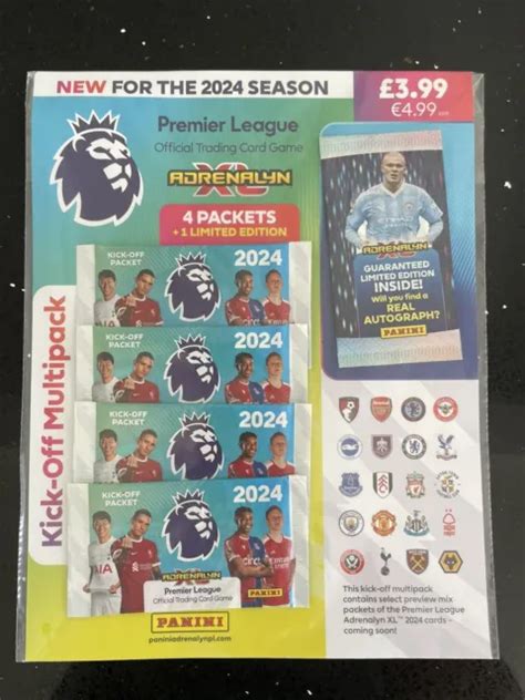 Panini Adrenalyn Xl Pl Kick Off Multipack Haaland Limited Edition