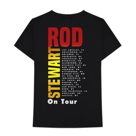 T Shirts Rod Stewart Official Store