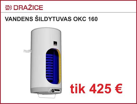 Vandens šildytuvas Dražice Okc 160 gera kaina Skelbiu lt