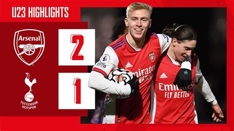 HIGHLIGHTS | Arsenal 2-1 Tottenham Hotspur | U23 | North London derby ...