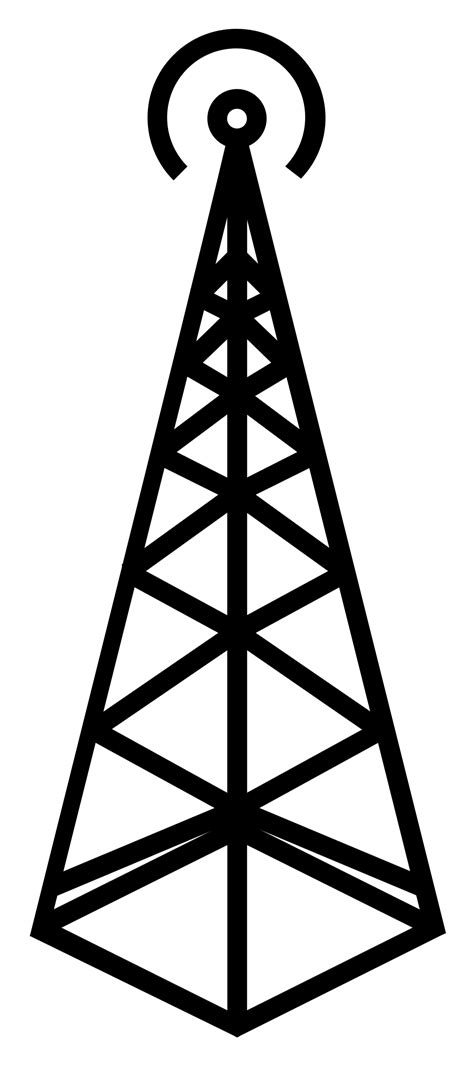 Clipart Antenna Square