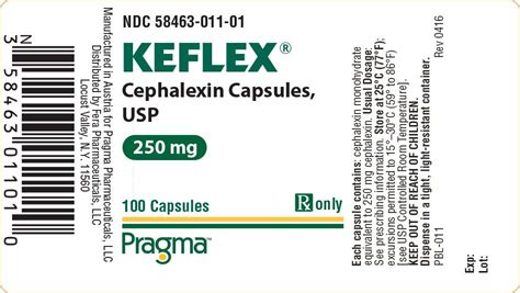 Keflex Fda Prescribing Information Side Effects And Uses