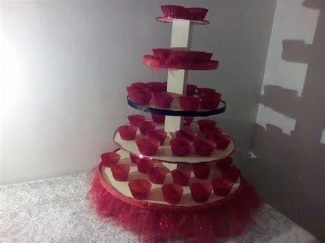 DECORACIÓN DE BASE PARA CUPCAKES TEMA MINNIE MOUSE YouTube