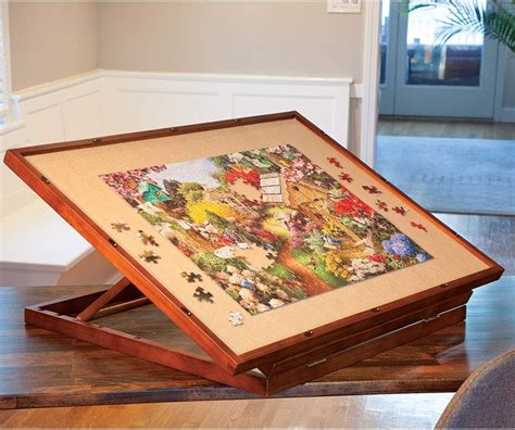 Deluxe Swivel Puzzle Easel Board Jigsaw Table Accessory Non Slip