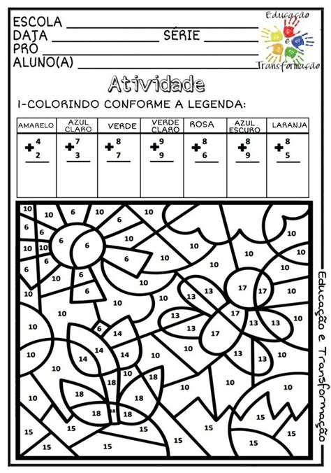 Caderno Continhas De Adi O Para Trabalhar Esta Opera O Matem Tica