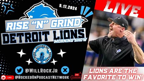 Detroit Lions News And Rumors Rise And Grind Morning Show Youtube