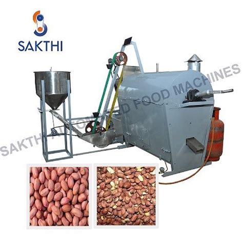 Industrial Stainless Steel Automatic Super Peanut Roaster Machine At