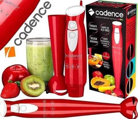 Mixer Cadence Fast Blend Colors Mix Vermelho V Promotop