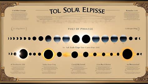 solar eclipse phases images    freepik