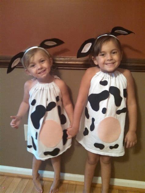 Chic A Fil A Dress Like A Cow Day Homemade Costumes Felt Hot Glue Old