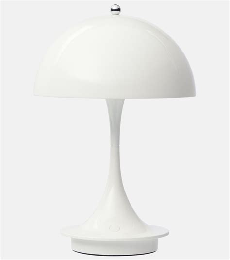 Panthella 160 Portable Lamp By Verner Panton In White Louis Poulsen