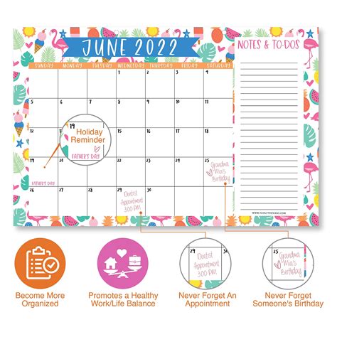 Large Desk Calendar Doodle Desk Calendars Academic