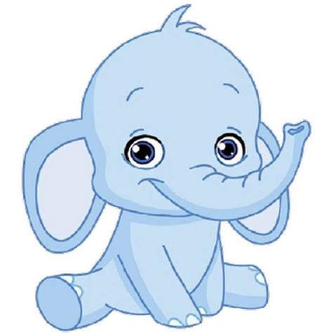 Baby Elephant Clipart - Adorable Cliparts of Baby Elephants