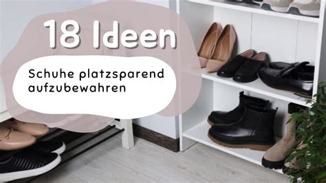 Schuhschrank voll 18 clevere Ideen für platzsparende Schuhaufbewahrung