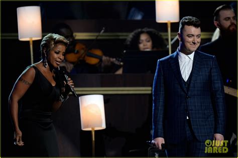 Sam Smith Mary J Blige Sing Stay With Me At Grammys 2015 Watch