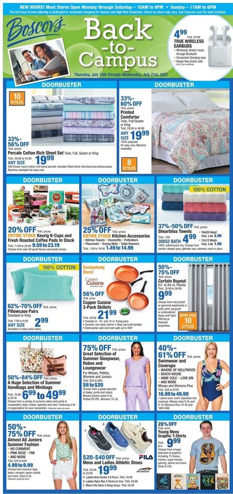 Boscov's Current Sales - Weekly Ads Online